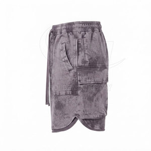Shorts Casuales con Diseño Lavado al Ácido, Ligeros y Cómodos, con Tela Lavada al Ácido - Product Image 4