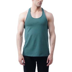 Débardeurs de gymnastique de qualité supérieure pour hommes Styles de fitness personnalisés en coton Vente en gros Couleur personnalisée Débardeurs de course d'été 2026 - Product Image 1