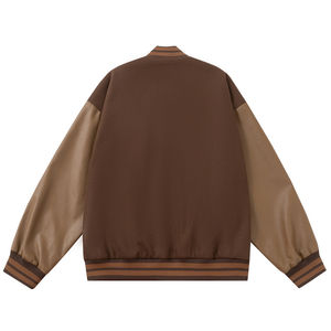 Chaquetas universitarias Manga larga Impresión Calidad Precio Buena calidad 2025 Buena calidad En blanco 2025 Chaquetas universitarias transpirables - Product Image 3