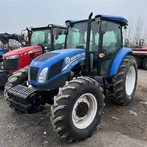 Trator usado de boa qualidade 135HP New Holland SNH1354 Tratores agrícolas Trator agrícola barato em boas condições para venda