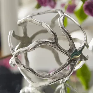 Plumes métalliques pour la décoration de scène de mariage et de table de dormeuse, fabrication de luxe par ZahidExports - Product Image 4