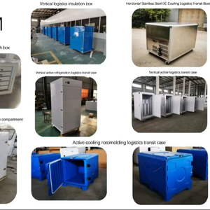 Mini congelador de carga móvil personalizado, unidad de refrigeración de CC, enfriador translúcido automático de gasolina, condición de remolque de coche, nuevo - Product Image 3