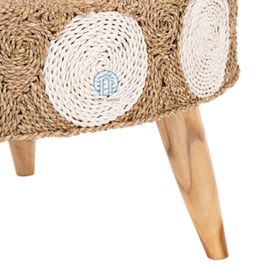 New Design Beautiful Natural Handmade Seagrass Coffee <b>Table</b> for Home Decoration, Livingroom Decoration Made in Vietnam Wholesale - Product Image 2