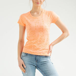 Camiseta con estampado personalizado de verano para mujer, camiseta de manga corta de gran tamaño con cuello redondo, camiseta lisa en blanco, camisetas pesadas de algodón 100% para mujer - Product Image 5