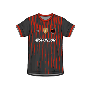 Camiseta de fútbol personalizada 2025 de Francia con diseño clásico de cuello en V, camisetas de fútbol sublimadas Retro, conjunto transpirable - Product Image 4