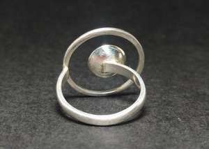 Bagues au design de disque en argent 925 fin faites à la main en gros Article de cadeau de Noël pour mariage - Product Image 6