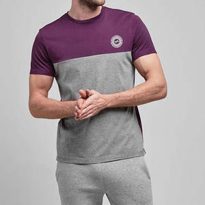 Camisetas ajustadas de manga corta para hombre, venta en línea, camiseta de bajo precio, camisetas 100% de algodón para hombre - Product Image 3