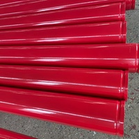 Tuyau d'incendie en acier allié sans soudure, revêtu d'époxy, SCH10 SCH40 SCH80, à paroi épaisse, certifié API, marque HanLin, directement de l'usine