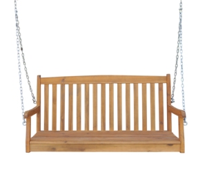 Silla Colgante de Madera Resistente a la Intemperie para Exteriores, Estilo Moderno, para Jardín, Patio, Terraza, Villa, Hotel, TPF - Product Image 1