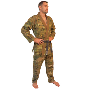 Kimono brésilien Jiu Jitsu 100% coton Jiujitsu MMA Gi avec ceintures personnalisées Short de boxe extensible Rash Guard pour hommes BJJ karaté - Product Image 3