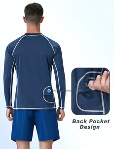 T-shirt à manches longues de haute qualité pour hommes 100% coton uni noir Vêtements de mode T-shirt à manches longues respirant à col rond pour hommes - Product Image 1