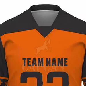 Nouvelle arrivée Maillot de hockey sur glace de sublimation pour vêtements de sport d'équipe pour patchs personnalisés Maillot de hockey avec col en V - Product Image 3