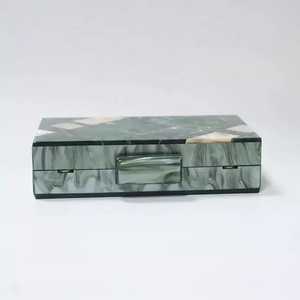 Pochette en résine époxy pour femme, pochette de créateur, perle plaquée or, luxe, papillon, charme solide, pochette complète, mariage pour femme - Product Image 1