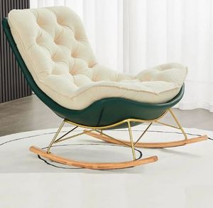 Mecedora de madera de teca más vendida a precio al por mayor Silla reclinable de madera Diseño europeo Diseño vintage Silla hecha a mano - Product Image 5