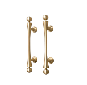 Poignée de porte en métal Prix de vente élevé Poignée de porte en laiton élégante pour la maison Hôtel Restaurant Armoire Cabinmate Porte tirant Utilisation - Product Image 2