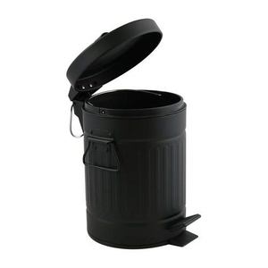 Habana 3-liter <b>pedal</b> bin in black - Product Image 1