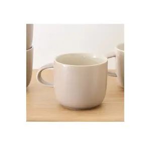 Seramik kupa l /150ml /250ml /350ml/450ml çift Wal temizle el yapımı kullanım çay bardağı çok satan ürün