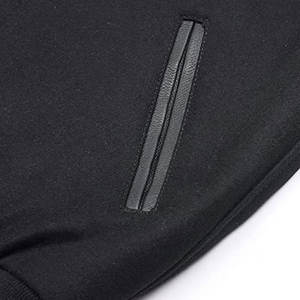 Vente en gros de vestes Letterman pour homme Corps en laine manches en cuir véritable Bomber Style américain Veste de baseball pour lycée - Product Image 3