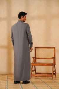 Vêtements islamiques pour hommes, thobe musulman, thobe arabe, vente en gros de jubba pour hommes, vêtements islamiques pour hommes, thobe - Product Image 5
