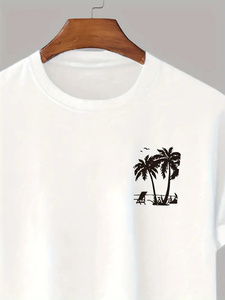 T-shirts d'été à manches courtes pour hommes, rouge, noir, design de la ligne 100% Stock, vêtements en vrac, mélange de vêtements en balle, vêtements d'occasion - Product Image 3