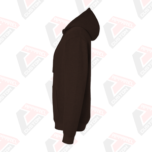 เสื้อฮู้ดผ้าฝ้ายพิมพ์ลายโลโก้กำหนดเองสำหรับผู้ชายสตรีทแวร์ปัก3D และพิมพ์ลายซิลค์สกรีน - Product Image 3