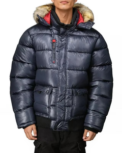 Chaqueta Parka para Hombre Diseñada para Brindar Resistencia al Viento y Calor, Chaqueta Parka para Hombre Cálida, Acogedora y Ligera para Viajes al Aire Libre - Product Image 5