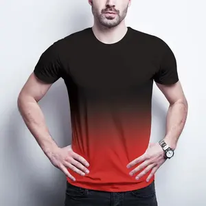 Camiseta esportiva masculina de algodão, maior impressão personalizada, imagens, logotipo 100, quantidade de balk casual