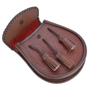 Sporran de escocesa celta escocesa para uniforme de banda de Pipa - Product Image 4