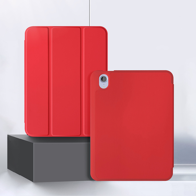 DIGITALOME 2021/2020/2018 FOR IPAD PRO 12.9\" Red Tablet Case Protective Silicon