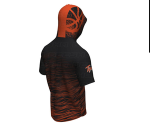 Automne hiver hommes de haute qualité polaire pull à capuche Logo personnalisé imprimé vêtements d'extérieur français tissu fermeture éclair conception équipe sweats à capuche - Product Image 3