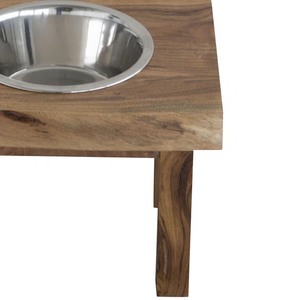 ชามให้อาหารสุนัขเป็นมิตรต่อสิ่งแวดล้อมชามสัตว์เลี้ยงทำจากสแตนเลสทนทานดีไซน์ไม่ลื่น - Product Image 4