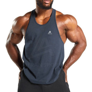 เสื้อกล้ามออกกำลังกายสำหรับผู้ชายเสื้อกล้ามสีโอเอ็มผลิตตามสั่ง - Product Image 1