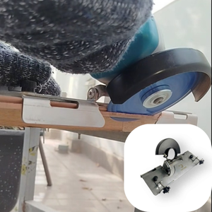 อุปกรณ์ตัดขนาด45องศาทำมือปรับแต่งได้สแตนเลสสตีลหนา22มม. กว้าง8ซม. สำหรับอุตสาหกรรม - Product Image 2