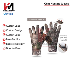 Guantes de Caza con Camuflaje OEM, Logotipo y Colores Personalizados Disponibles, Fabricante de Guantes de Caza OEM, Forro Térmico Cálido, Listos para Enviar - Product Image 4