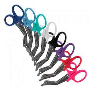 Tijeras de vendaje EMT de plástico Manual de alta resistencia de 7,5 "para enfermeras, emergencias médicas y primeros auxilios de uso General - Product Image 1