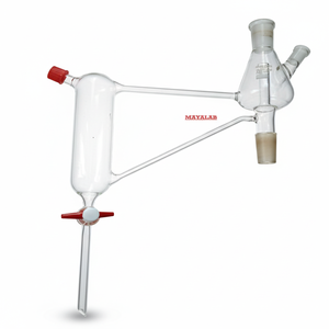 MAYALAB Verre borosilicate transparent Tête Hickman Capacité 100 ml OEM pour applications de microcrystallisation stérile - Product Image 2