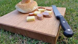 Meilleure planche à découper rectangulaire en bois avec poignée de 12mm d'épaisseur durable et durable au lave-vaisselle - Product Image 4