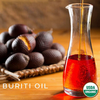 100% natuurlijke en cosmetische kwaliteit in bulk met de beste voedingsstoffen en vitaminen: Buriti-olie en Aguaje-fruitolie