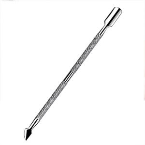 Empujadores de uñas para cutículas Acero inoxidable de doble punta Manicura Nail Art Toenail Empujadores de cutículas - Product Image 1