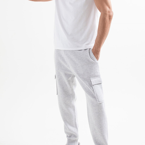 Nouveau été hommes lâche décontracté coton nouveau britannique Cargo pantalon réglable taille moyenne couleur personnalisée haute qualité tissu pantalon - Product Image 1