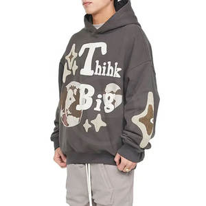 Sudaderas con Capucha de Corte Regular y Estampado Puff para Invierno, Hechas en Pakistán, Precio Bajo, Diseño Sólido, Alta Calidad, Transpirables - Product Image 4