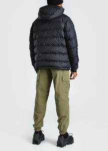 Veste d'hiver en laine épaisse coupe-vent pour homme, veste d'hiver en duvet pour homme, veste matelassée surdimensionnée personnalisée pour homme - Product Image 6