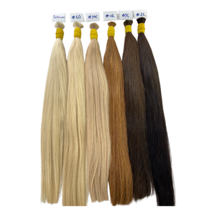 ขายส่งผมต่อเวียดนามแท้ เกรด 12A แบบตรง  จัดเรียงเกล็ดผม  แบบเย็บสองชั้น  จำหน่ายเป็นม้วน - Product Image 2