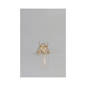 Pendientes DelPia Estilo Infinito, 10 por ciento de tubo externo, chapado en oro de 18 quilates sobre plata de ley 925, con cristales blancos en el interior, rosa, 10x15 mm - Product Image 5