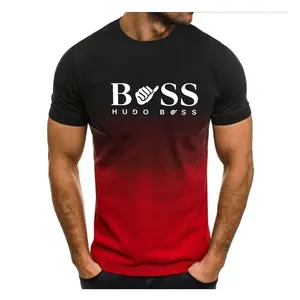 Sublimation Print Custom Men Fitness Breathable Dry Fit Quick-drying T-shirt 100% Polyester T Shirt Men Long Sleeve T Shirt