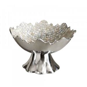 Bol de stockage de fruits en Aluminium artisanat indien bol de service de fruits décoratif de Table de haute qualité - Product Image 2