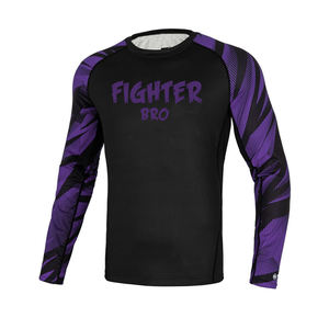 Unique Style <b>Men</b> <b>Rash</b> <b>Guard</b> in Multi Colors / Plain Dyed Breathable <b>Men</b> <b>Rash</b> <b>Guard</b> - Product Image 6