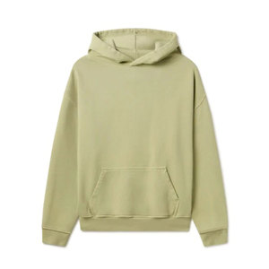 Sweat à capuche épais pour hommes avec logo personnalisé-Sweat-shirt épais à épaules tombantes, 400-500 GSM French Terry, coupe surdimensionnée - Product Image 1