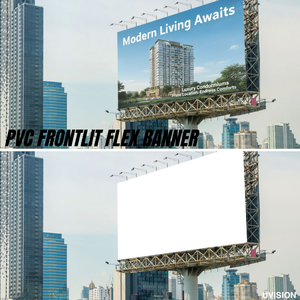 Matériau de bannière flexible en PVC rétroéclairé pour la publicité extérieure - Product Image 4