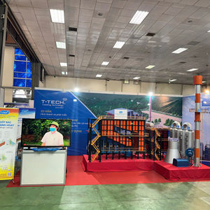 T-Tech Vietnam CNC-CN100 Incinérateur de déchets ménagers et industriels de 1 tonne par jour avec garantie d'un an en provenance du Vietnam - Product Image 5